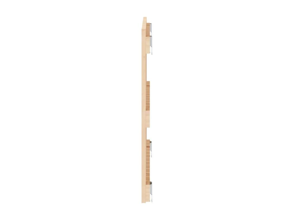 Tête de lit murale 82.5x3x60 cm Bois massif de pin BLQB96094