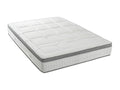 Matelas ressorts ensachés et mousse à mémoire de forme 180x200 ep 28cm le seducteur HYGD28841