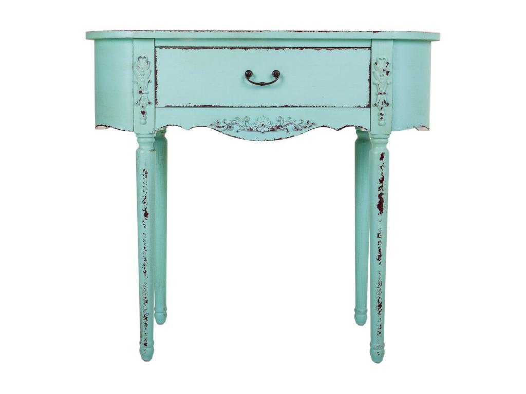 Hall en bois avec 1 tiroir 88x36x80 GZZZ04878