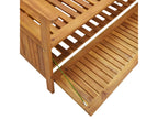Banc de rangement de jardin 170 cm bois d'Domopure solide YXRZ55911